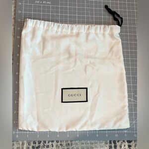 Authentic Gucci Dust Bag 11” x 12”